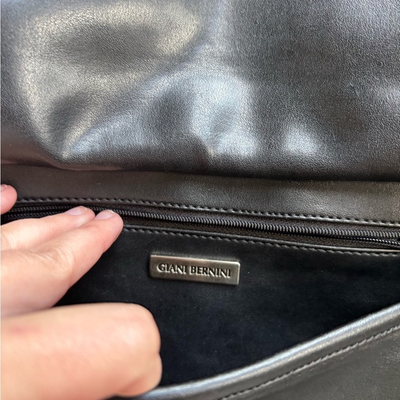 Giani Bernini Leather Flap Crossbody - Picture 9 of 11